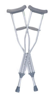 Crutches Aluminum Quick-Fit Product Image