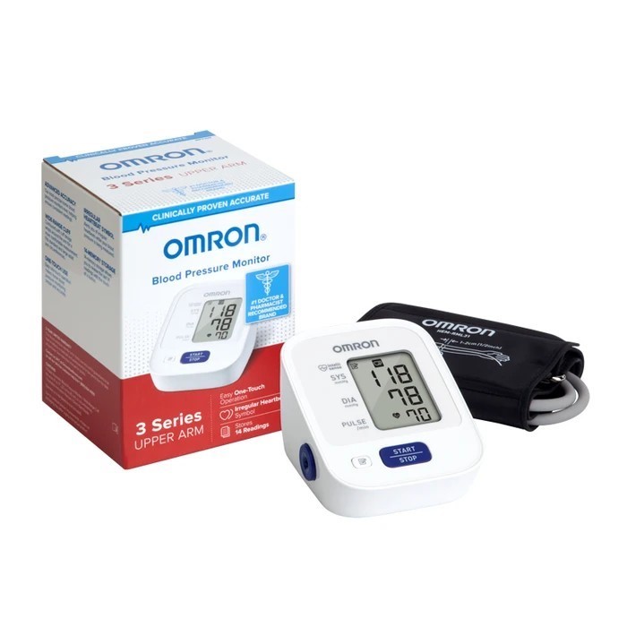 OMRON SERIES 3 W/ WIDE RANGE CUFF BLOOD PRESSURE MONITOR W/ WIDE RANGE CUFF Product Image