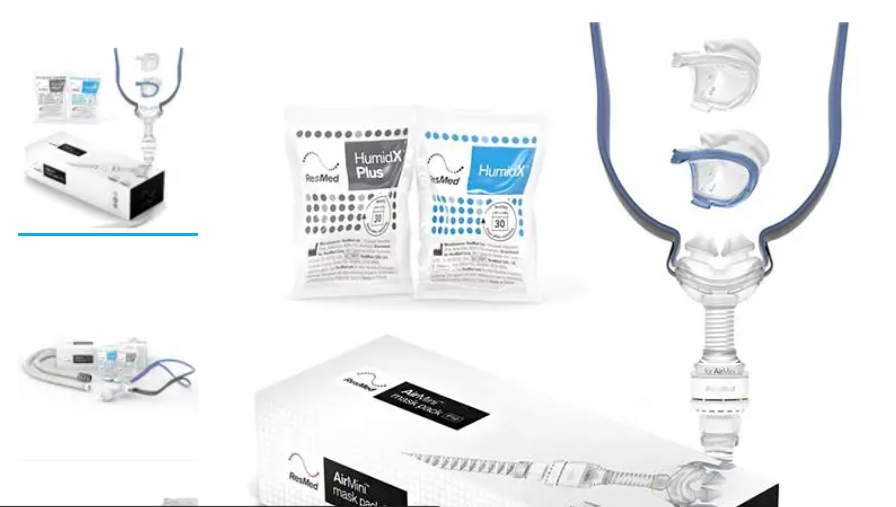 AIR FIT P10   &  P10(AirMini用)  計２個 AirMini Mask Setup Pack With AirFit P10 By ResMed